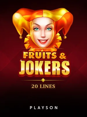 Fruits & Jokers: 20 Lines